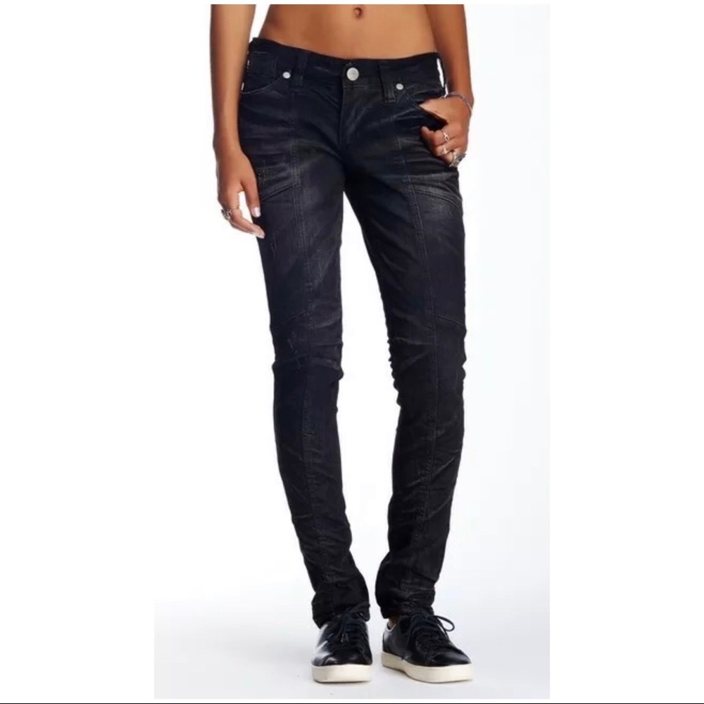 AFFLICTION Women's Denim Jeans RAQUEL BROOKLYN COM - Picture 4 of 9